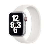 Купить Силиконовый монобраслет oneLounge Solo Loop White для Apple Watch 44mm | 42mm Size L OEM по лучшей цене в Украине 🔔 ,  наш интернет - магазин гарантирует качество и быструю доставку вашего заказа 🚀