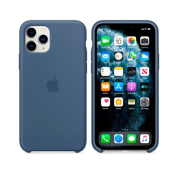 Купить Силиконовый чехол Apple Silicone Case Alaskan Blue (MX032) для iPhone 11 Pro Max по лучшей цене в Украине 🔔 ,  наш интернет - магазин гарантирует качество и быструю доставку вашего заказа 🚀