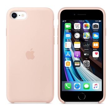 Купить Силиконовый чехол Apple Silicone Case Pink Sand для іPhone 8 | 7 | SE 2020 (MXYK2) по лучшей цене в Украине 🔔 ,  наш интернет - магазин гарантирует качество и быструю доставку вашего заказа 🚀