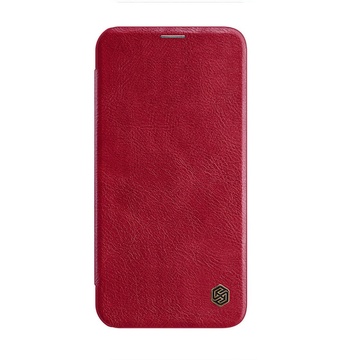 Купить Кожаный чехол-книжка Nillkin Qin Leather Case Red для iPhone 12 mini по лучшей цене в Украине 🔔 ,  наш интернет - магазин гарантирует качество и быструю доставку вашего заказа 🚀