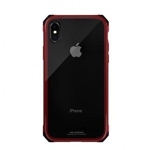 Купить Чехол WK Tikin красный для iPhone X по лучшей цене в Украине 🔔 ,  наш интернет - магазин гарантирует качество и быструю доставку вашего заказа 🚀