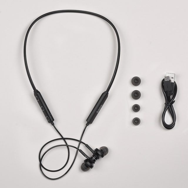 Купить Bluetooth наушники Hoco ES18 Faery sound sports Black по лучшей цене в Украине 🔔 ,  наш интернет - магазин гарантирует качество и быструю доставку вашего заказа 🚀