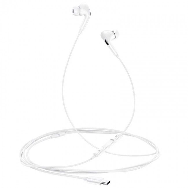 Купити Навушники з Type-C коннектором Usams EP-41 Type-C White за найкращою ціною в Україні 🔔, наш інтернет - магазин гарантує якість і швидку доставку вашого замовлення 🚀