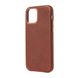 Кожаный чехол Decoded Back Cover Brown для iPhone 12 mini