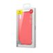 Полупрозрачный чехол Baseus Simple красный для iPhone X/XS