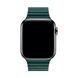 Ремешок Apple Leather Loop Forest Green Medium (MTH72) для Apple Watch 42mm | 44mm SE | 6 | 5 | 4 | 3 | 2 | 1