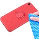 Силиконовый чехол с кольцом iLoungeMax With Ring Red для iPhone 7 | 8 | SE 2