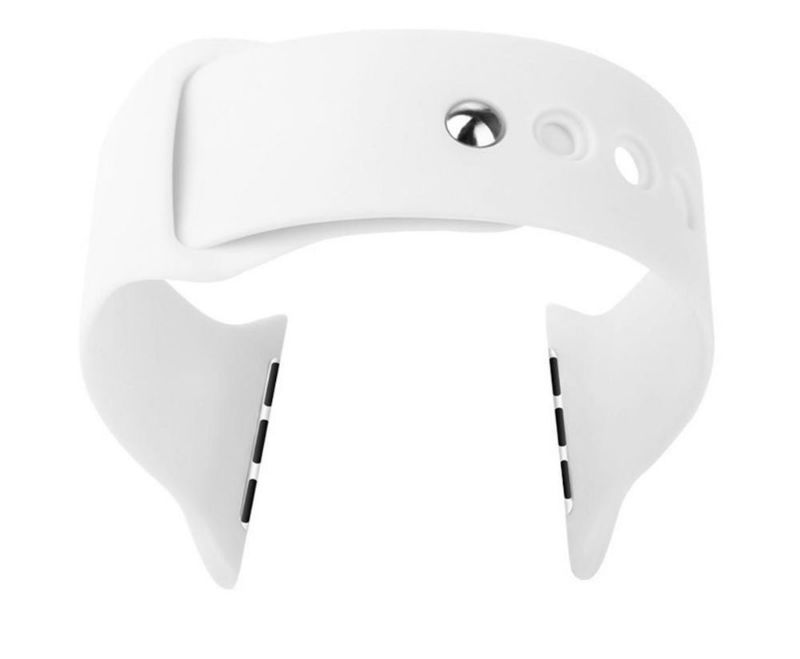 Купить Силиконовый монобраслет oneLounge Solo Loop White для Apple Watch 44mm | 42mm Size L OEM по лучшей цене в Украине 🔔 ,  наш интернет - магазин гарантирует качество и быструю доставку вашего заказа 🚀