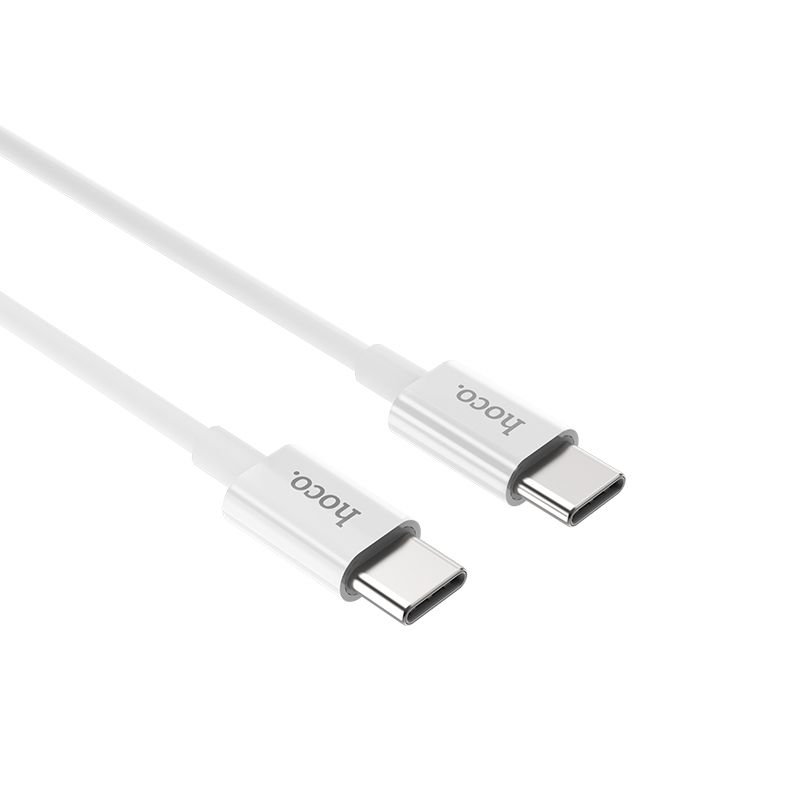 Купити Кабель HOCO X23 Skilled White USB Type-C to USB Type-C 1m за найкращою ціною в Україні 🔔, наш інтернет - магазин гарантує якість і швидку доставку вашого замовлення 🚀