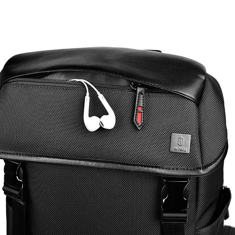 Купить Рюкзак WiWU Champion Backpack Black для MacBook 15" по лучшей цене в Украине 🔔 ,  наш интернет - магазин гарантирует качество и быструю доставку вашего заказа 🚀