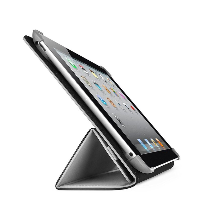 Купити Чохол Belkin Pro Color Duo Tri-Fold Folio Blacktop | Gravel для iPad 2 | 3 | 4 за найкращою ціною в Україні 🔔, наш інтернет - магазин гарантує якість і швидку доставку вашого замовлення 🚀