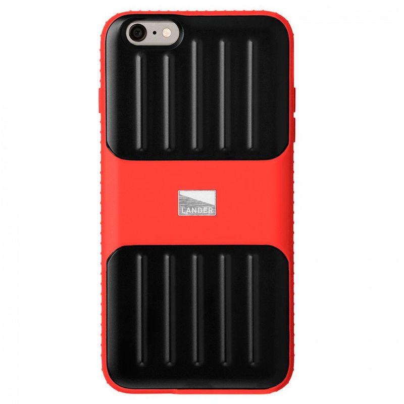 Купить Защитный чехол Lander Powell Slim Rugged Red для iPhone 6 Plus | 6s Plus по лучшей цене в Украине 🔔 ,  наш интернет - магазин гарантирует качество и быструю доставку вашего заказа 🚀