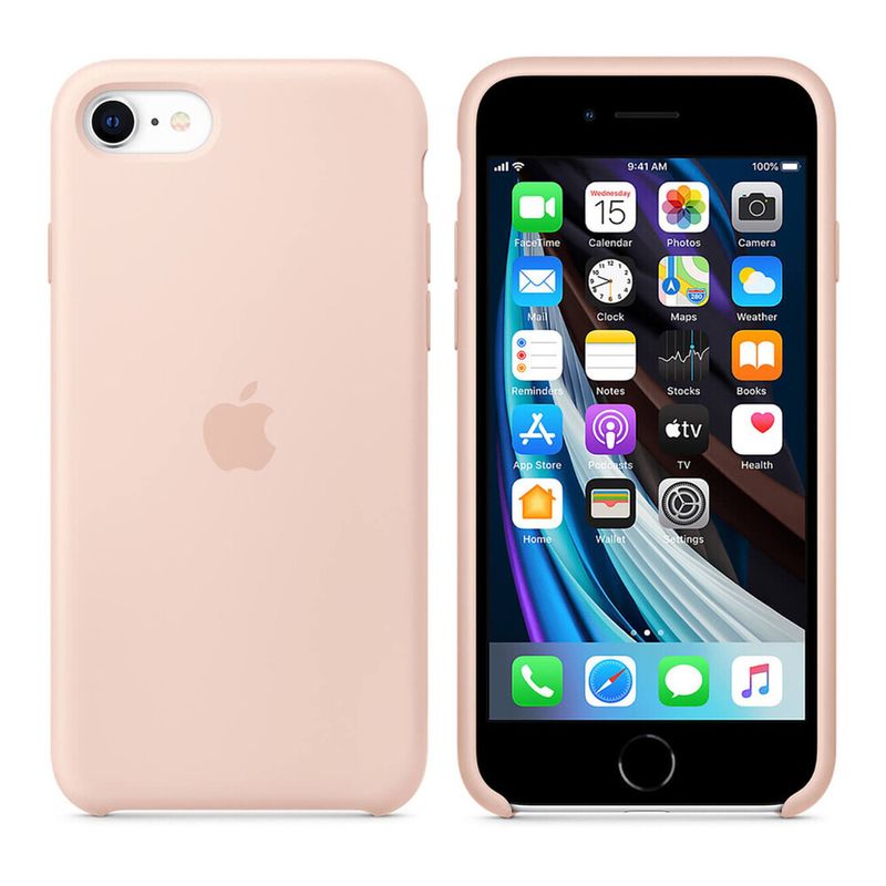 Купити Силіконовий чохол Apple Silicone Case Pink Sand для іРһопе 8 | 7 | SE 2020 (MXYK2) за найкращою ціною в Україні 🔔, наш інтернет - магазин гарантує якість і швидку доставку вашого замовлення 🚀