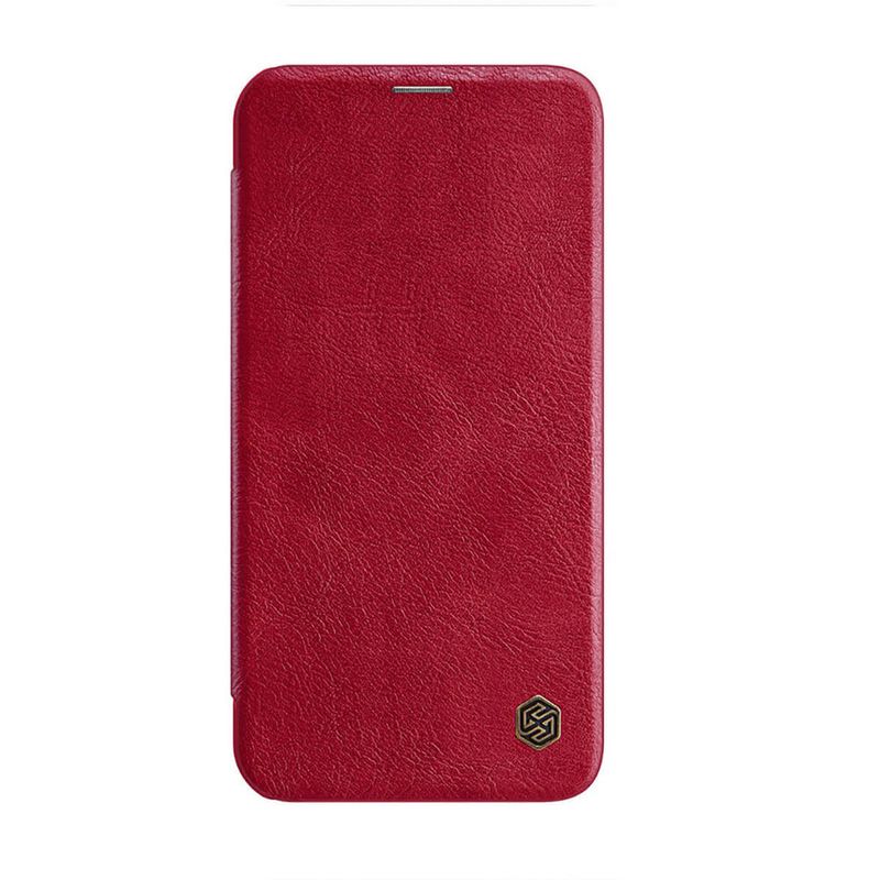 Купити Кожаный чехол-книжка Nillkin Qin Leather Case Red для iPhone 12 mini за найкращою ціною в Україні 🔔, наш інтернет - магазин гарантує якість і швидку доставку вашого замовлення 🚀