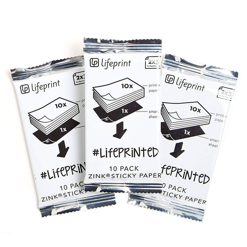 Купить Фотобумага LifePrint Photo Paper 2x3 (30 шт) по лучшей цене в Украине 🔔 ,  наш интернет - магазин гарантирует качество и быструю доставку вашего заказа 🚀