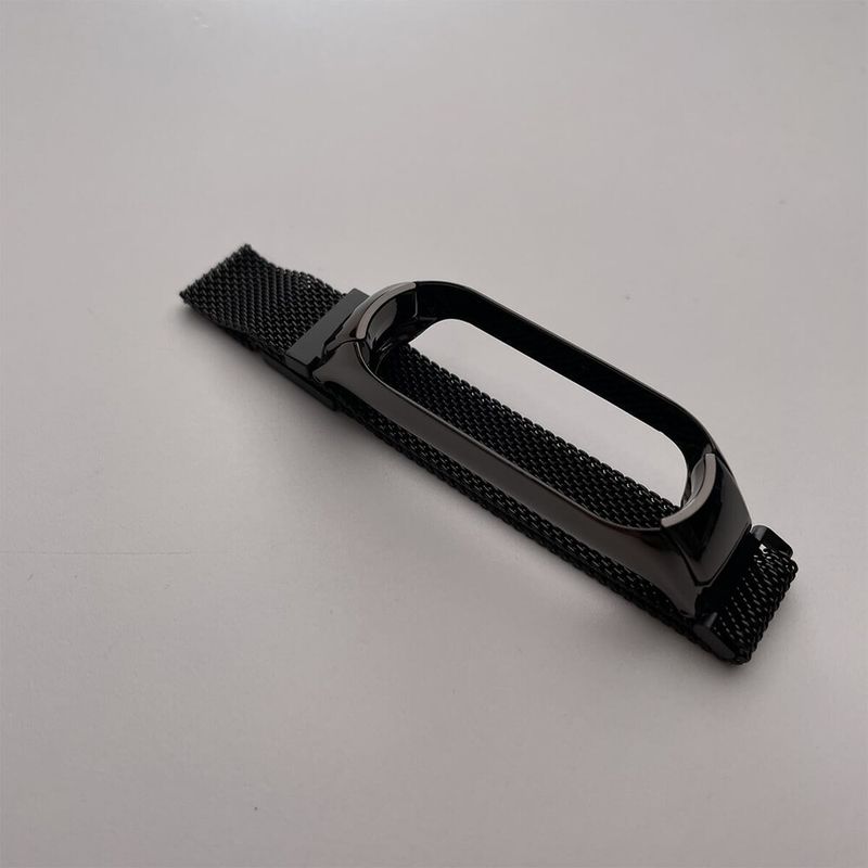 Купити Металевий ремінець oneLounge Milanese Loop Black для Xiaomi Mi Band 5/6 за найкращою ціною в Україні 🔔, наш інтернет - магазин гарантує якість і швидку доставку вашого замовлення 🚀