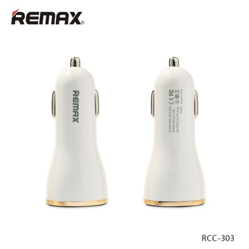 Купити Автомобільний зарядний пристрій Remax RCC206 Dolfin 2.4A 2USB Gold за найкращою ціною в Україні 🔔, наш інтернет - магазин гарантує якість і швидку доставку вашого замовлення 🚀