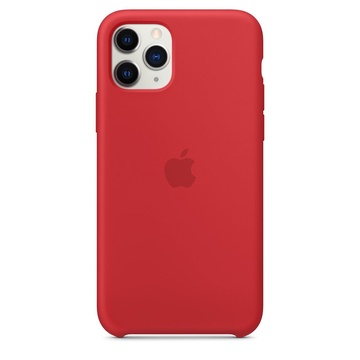 Купити Силіконовий чохол червоний для iPhone 11 Pro Max за найкращою ціною в Україні 🔔, наш інтернет - магазин гарантує якість і швидку доставку вашого замовлення 🚀