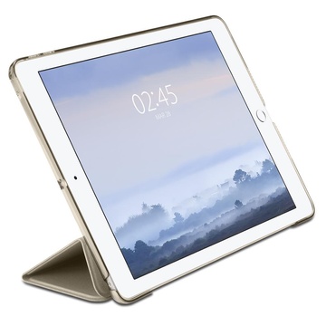 Купить Чехол Spigen Smart Fold Gold для iPad 9.7" (2017 | 2018) | Air по лучшей цене в Украине 🔔 ,  наш интернет - магазин гарантирует качество и быструю доставку вашего заказа 🚀