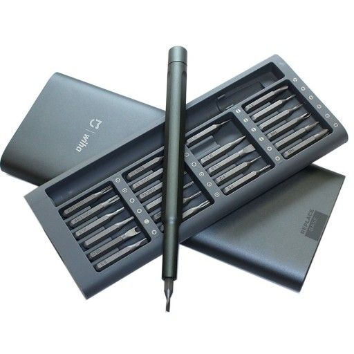 Купити Отвертка Xiaomi Mijia xWiha Precision Screwdriver Black (24 насадки) за найкращою ціною в Україні 🔔, наш інтернет - магазин гарантує якість і швидку доставку вашого замовлення 🚀