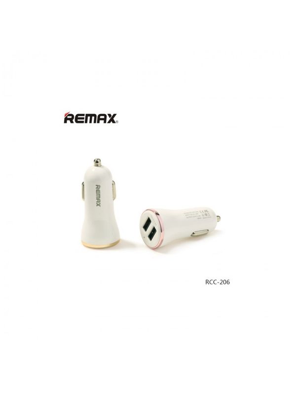 Купить Автомобильное зарядное устройство Remax RCC206 Dolfin 2.4A 2USB Gold по лучшей цене в Украине 🔔 ,  наш интернет - магазин гарантирует качество и быструю доставку вашего заказа 🚀