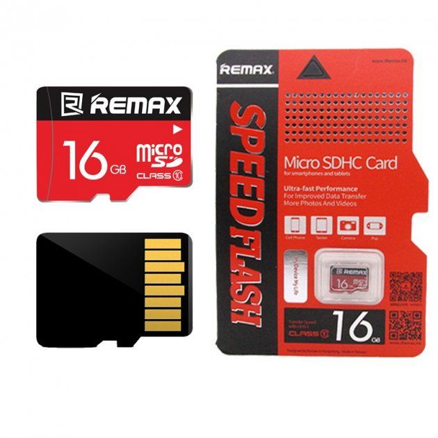 Купити Карта пам'яті Remax MicroSD C10 16GB за найкращою ціною в Україні 🔔, наш інтернет - магазин гарантує якість і швидку доставку вашого замовлення 🚀