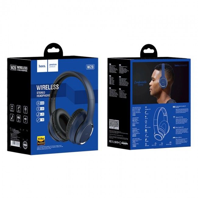 Купити Bluetooth навушники Hoco W28 Journey Blue за найкращою ціною в Україні 🔔, наш інтернет - магазин гарантує якість і швидку доставку вашого замовлення 🚀