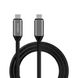 Нейлоновый кабель Momax Elite Link Black USB Type-C 1m