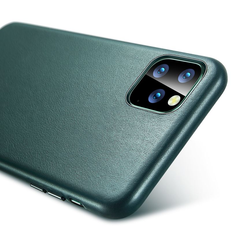 Купить Кожаный чехол ESR Metro Leather Pine Green для iPhone 11 Pro по лучшей цене в Украине 🔔 ,  наш интернет - магазин гарантирует качество и быструю доставку вашего заказа 🚀