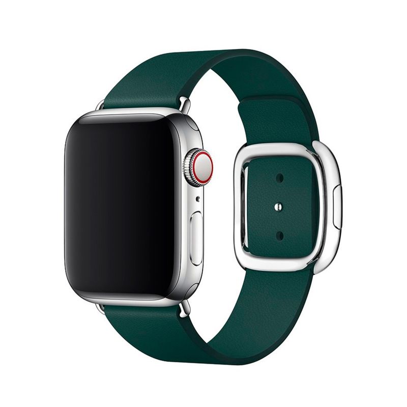 Купити Ремінець oneLounge Modern Buckle Green для Apple Watch 44mm | 42mm SE | 6 | 5 | 4 | 3 | 2 | 1 OEM за найкращою ціною в Україні 🔔, наш інтернет - магазин гарантує якість і швидку доставку вашого замовлення 🚀