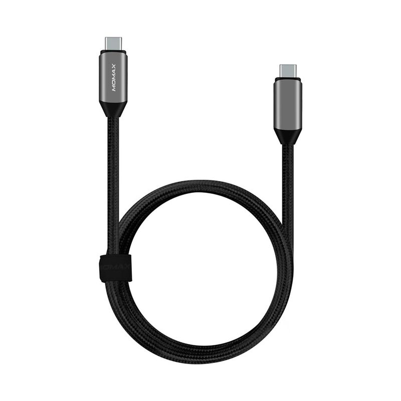 Купить Нейлоновый кабель Momax Elite Link Black USB Type-C 1m по лучшей цене в Украине 🔔 ,  наш интернет - магазин гарантирует качество и быструю доставку вашего заказа 🚀