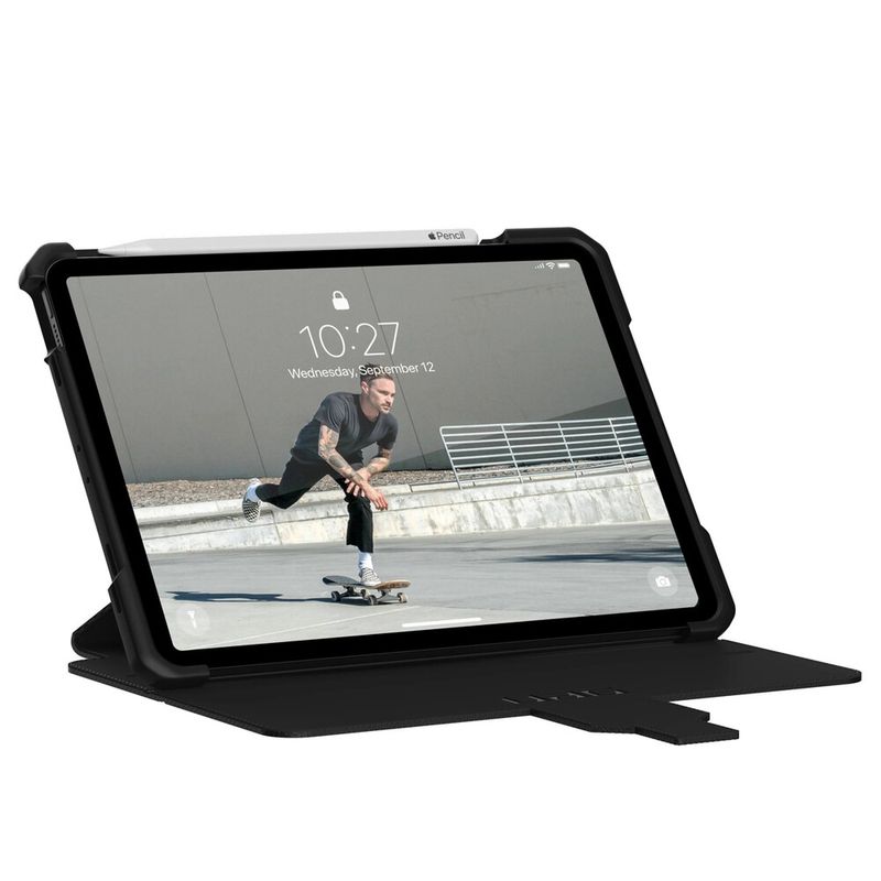 Противоударный чехол-книжка UAG Metropolis Black для iPad Pro 11" M1 (2021) | iPad Air 4 10.9" (2020)