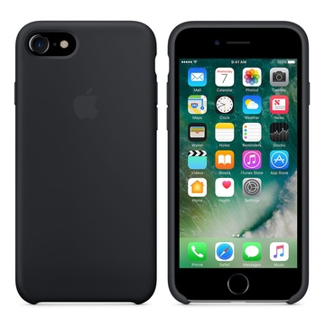 Купити Силиконовый чехол Apple Silicone Case Black (MMW82) для iPhone 7 | 8 | SE 2020 (Витринный образец) за найкращою ціною в Україні 🔔, наш інтернет - магазин гарантує якість і швидку доставку вашого замовлення 🚀