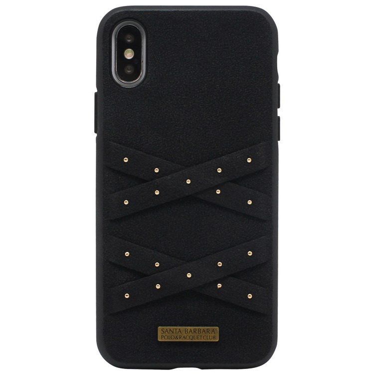 Купить Чехол Polo Abbott чёрный для iPhone X/XS по лучшей цене в Украине 🔔 ,  наш интернет - магазин гарантирует качество и быструю доставку вашего заказа 🚀