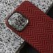 Чехол K-DOO Kevlar M Pattern красный для iPhone 12 Pro Max