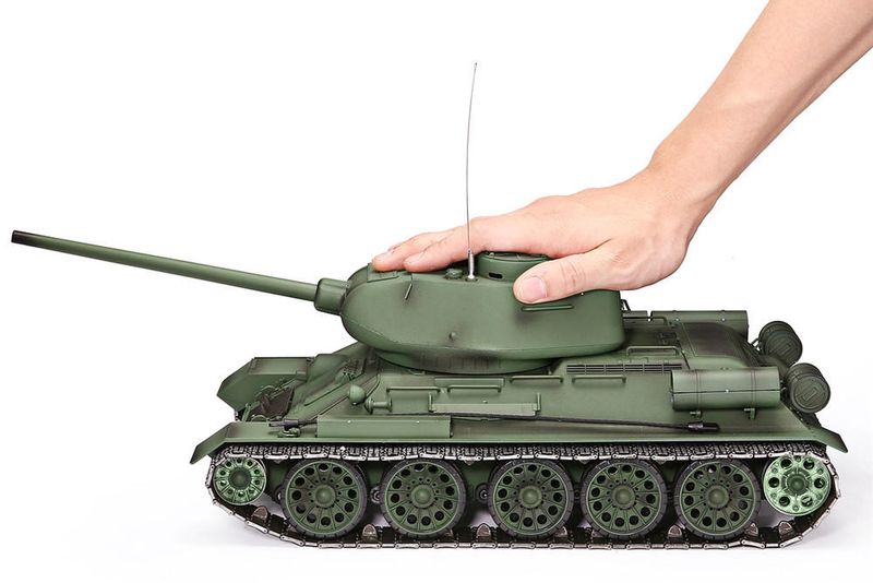 Купити Танк на радіокеруванні 1:16 Heng Long T-34 з пневмопушкой та/до боєм (Upgrade) за найкращою ціною в Україні 🔔, наш інтернет - магазин гарантує якість і швидку доставку вашого замовлення 🚀