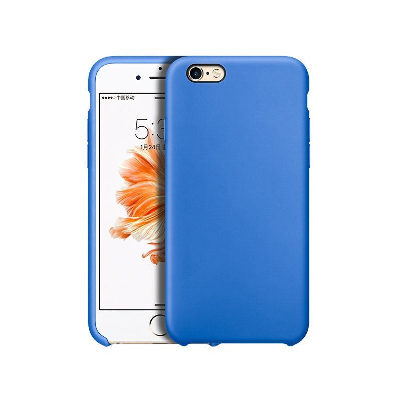 Купити Силіконовий чохол HOCO Original Series Blue для iPhone 7 | 8 | SE 2020 за найкращою ціною в Україні 🔔, наш інтернет - магазин гарантує якість і швидку доставку вашого замовлення 🚀