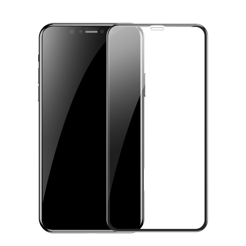 Купити Защитное стекло ESR 3D Full Coverage Tempered Glass Black Edge для iPhone 11 Pro | X | XS за найкращою ціною в Україні 🔔, наш інтернет - магазин гарантує якість і швидку доставку вашого замовлення 🚀
