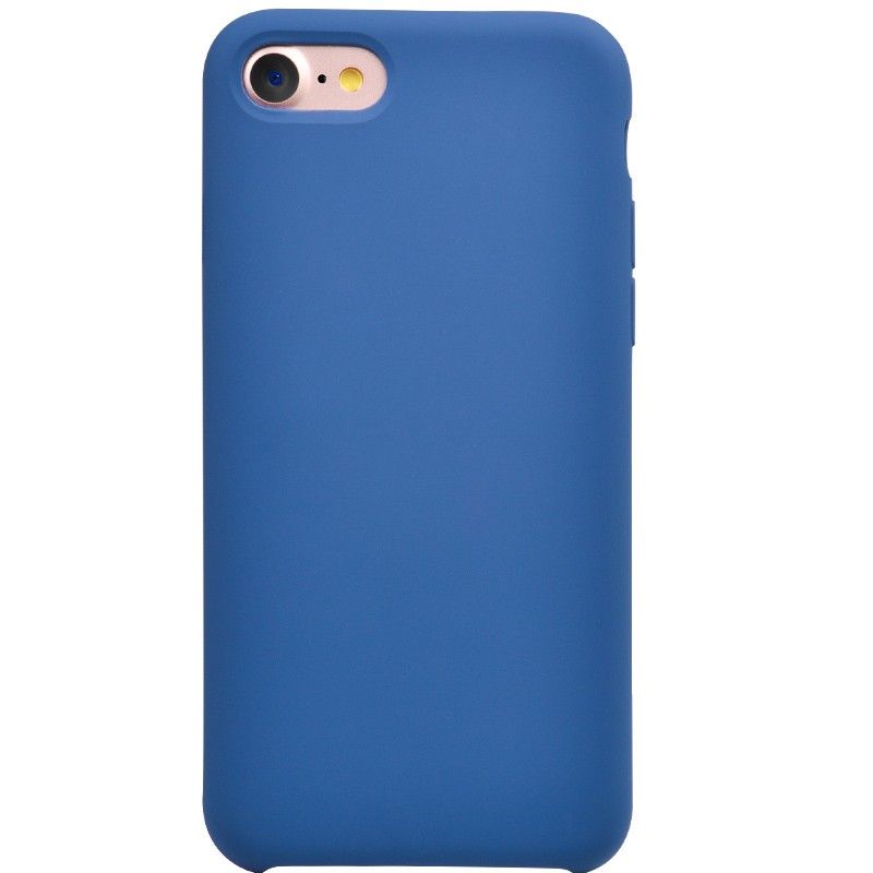 Купить Cиликоновый чехол HOCO Original Series Blue для iPhone 7 | 8 | SE 2020 по лучшей цене в Украине 🔔 ,  наш интернет - магазин гарантирует качество и быструю доставку вашего заказа 🚀
