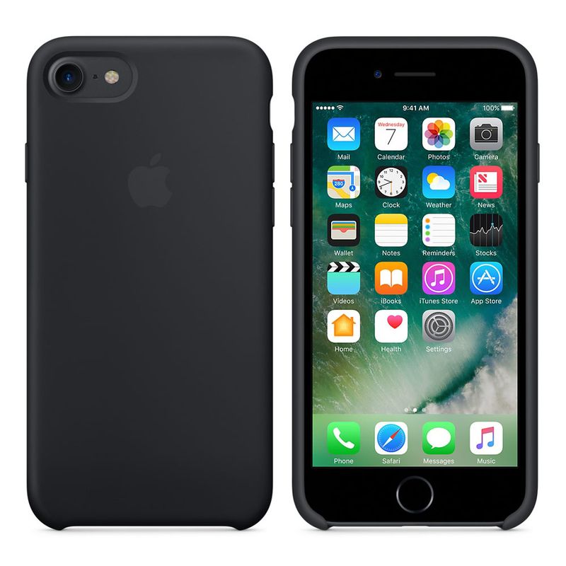 Купити Силиконовый чехол Apple Silicone Case Black (MMW82) для iPhone 7 | 8 | SE 2020 (Витринный образец) за найкращою ціною в Україні 🔔, наш інтернет - магазин гарантує якість і швидку доставку вашого замовлення 🚀