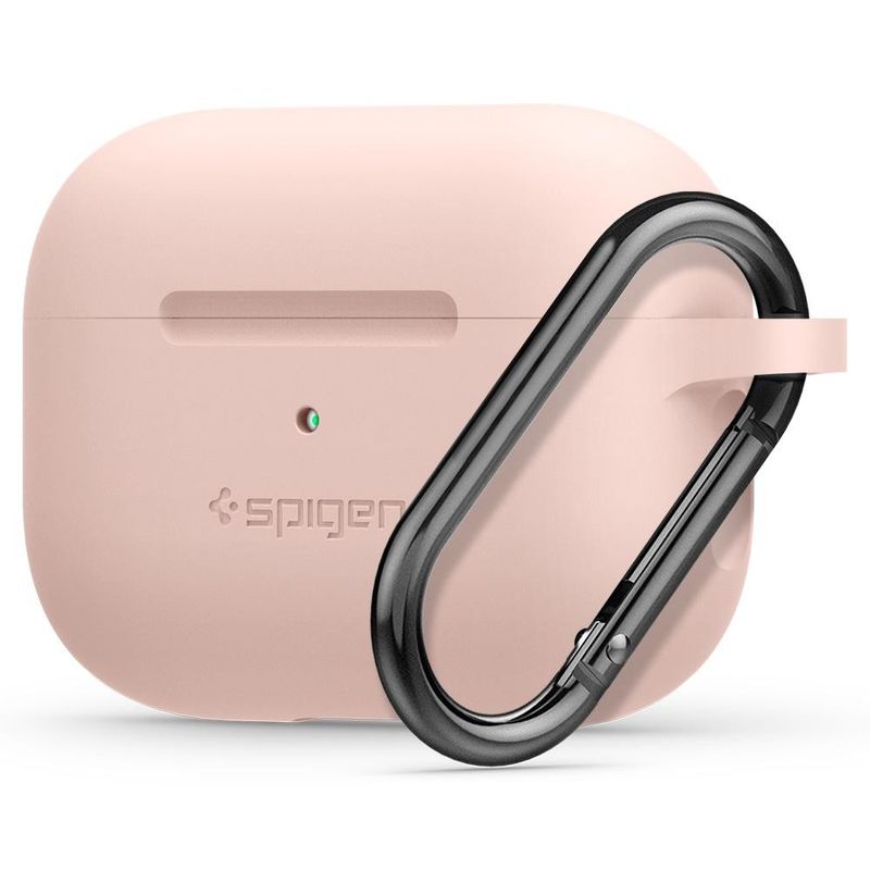 Купити Чохол з карабіном Spigen Silicone Fit Pink для Airpods Pro за найкращою ціною в Україні 🔔, наш інтернет - магазин гарантує якість і швидку доставку вашого замовлення 🚀