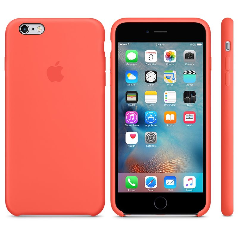 Купить Силиконовый чехол Apple Silicone Case Apricot (MM6F2) для iPhone 6s Plus по лучшей цене в Украине 🔔 ,  наш интернет - магазин гарантирует качество и быструю доставку вашего заказа 🚀