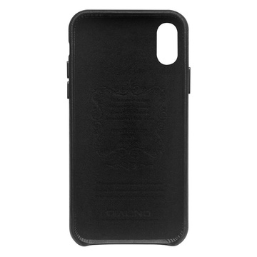 Купити Шкіряний чохол Qialino Leather Back Case Black для iPhone XS Max за найкращою ціною в Україні 🔔, наш інтернет - магазин гарантує якість і швидку доставку вашого замовлення 🚀