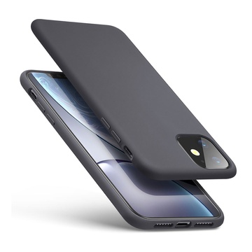 Купити Серый силиконовый чехол ESR Yippee Color Gray для iPhone 11 за найкращою ціною в Україні 🔔, наш інтернет - магазин гарантує якість і швидку доставку вашого замовлення 🚀