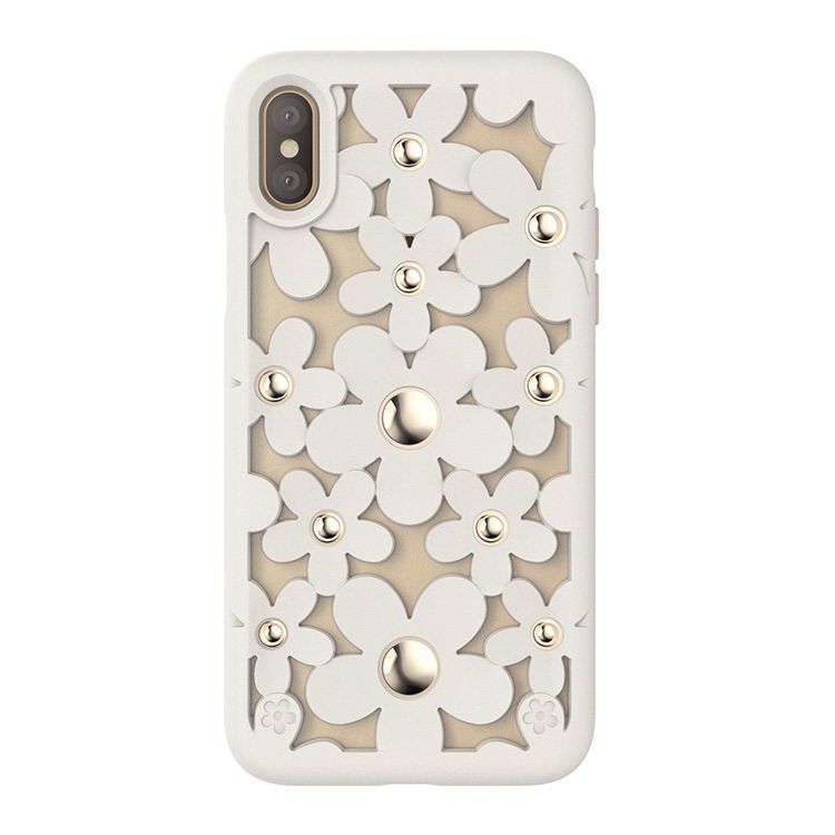 Купити Чохол SwitchEasy Fleur білий для iPhone X/XS за найкращою ціною в Україні 🔔, наш інтернет - магазин гарантує якість і швидку доставку вашого замовлення 🚀