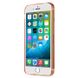 Полупрозрачный чехол Baseus Simple розовый для iPhone 5/5S/SE