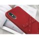 Чехол Polo Abbott красный для iPhone X/XS