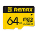 Купити Карта пам'яті Remax MicroSD C10 64GB за найкращою ціною в Україні 🔔, наш інтернет - магазин гарантує якість і швидку доставку вашого замовлення 🚀