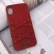 Чехол Polo Abbott красный для iPhone X/XS