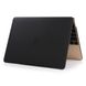 Чорний пластиковий чохол iLoungeMax Soft Touch для MacBook 12"